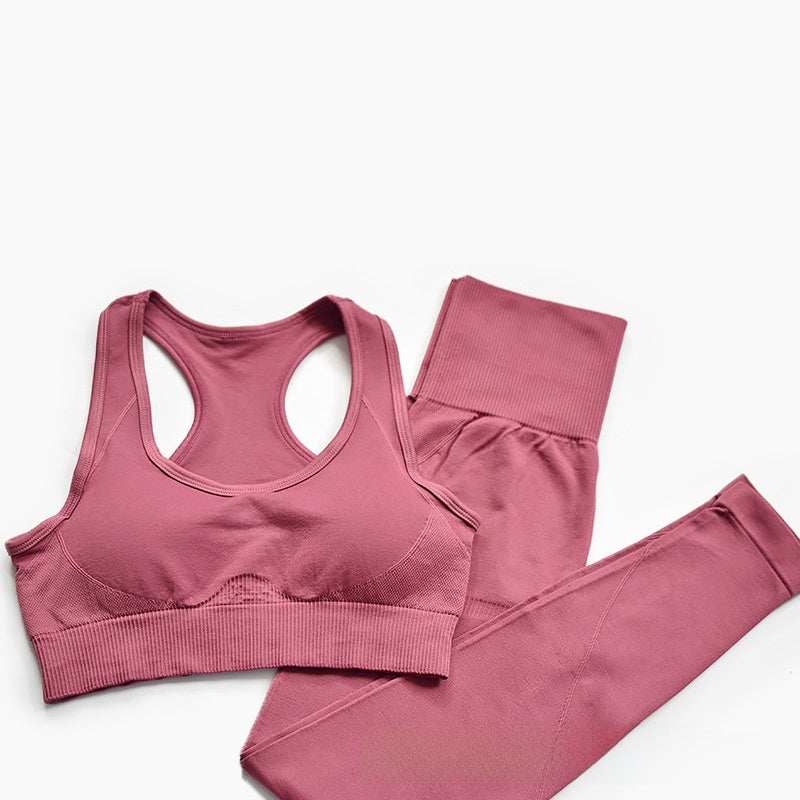 Seamless Sports Bra & Leggings Set