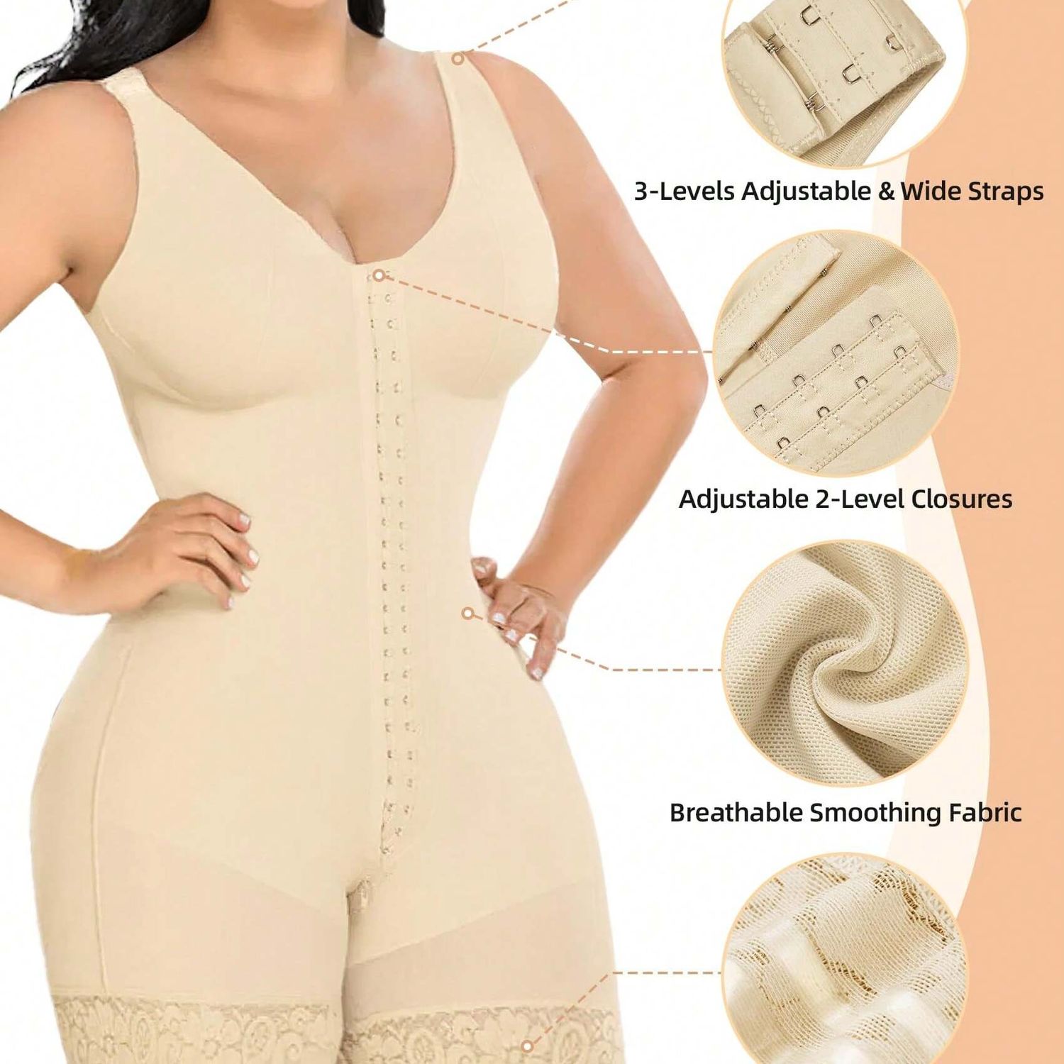 Fajas Colombianas Women's Shapewear, Full Body Sculpting