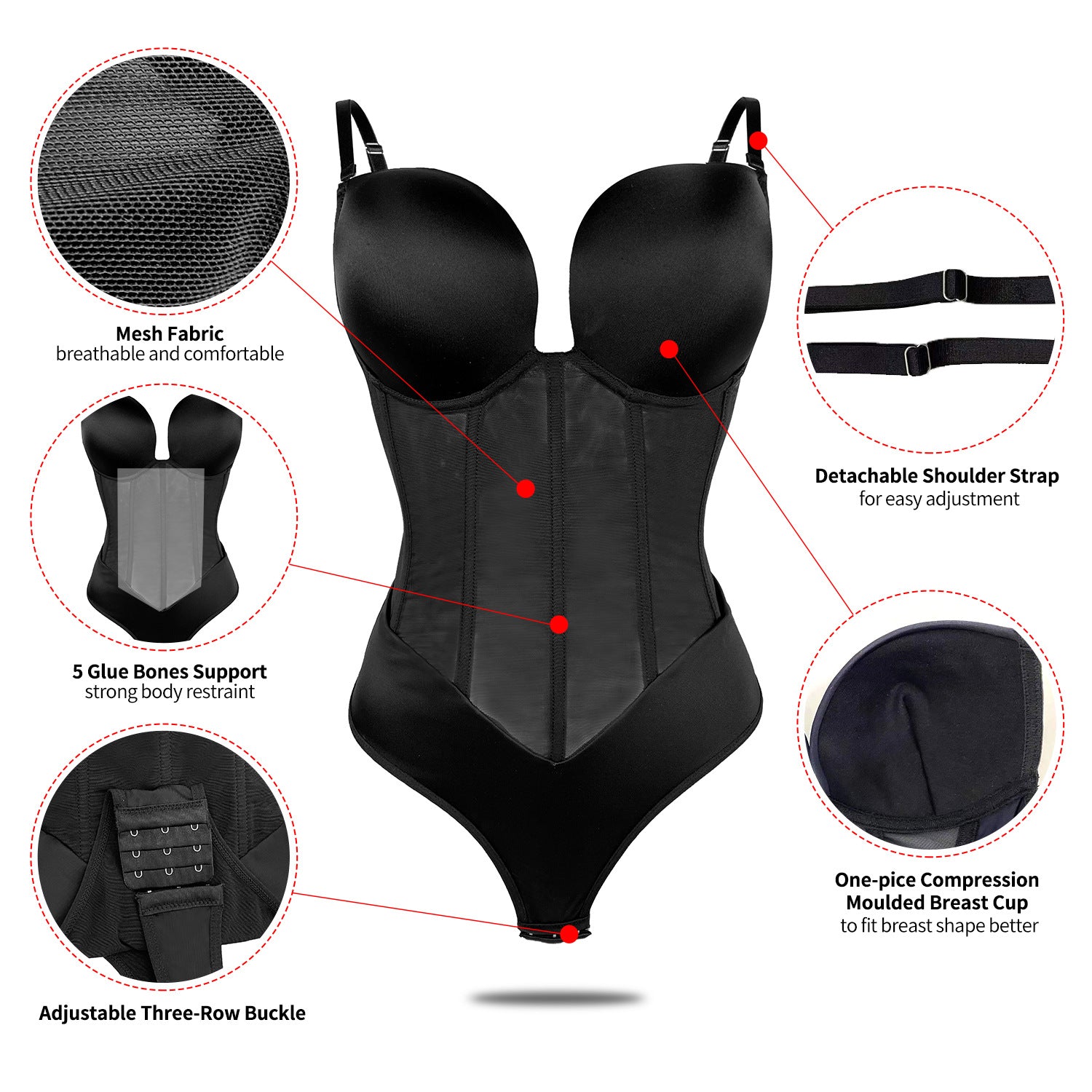 Structured Shaping Bodysuit