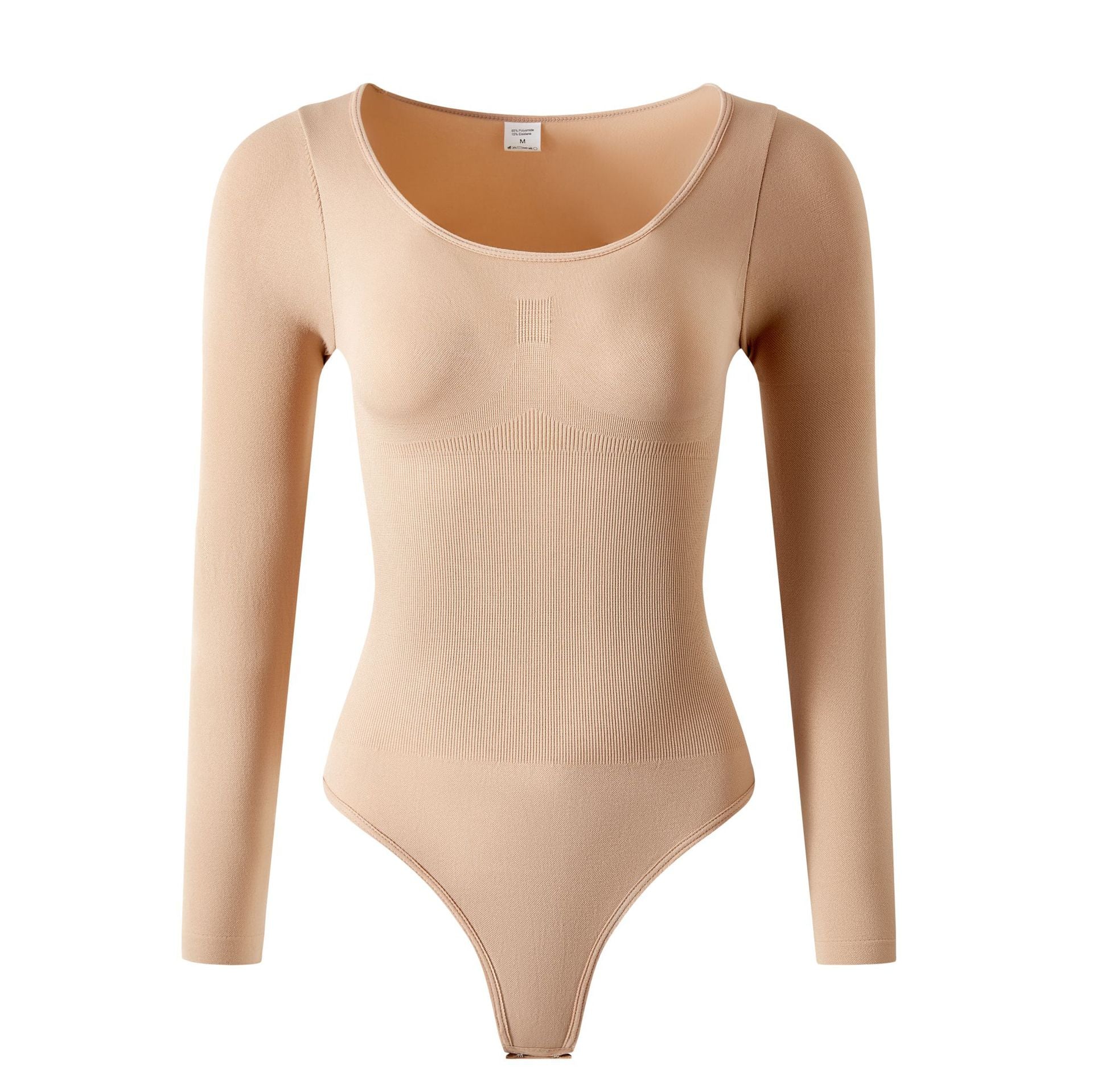 Long-Sleeve Shaping Bodysuit