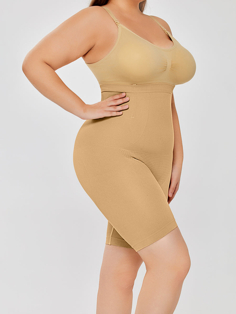 Tummy Control Shorts Shapewear - High-Waist Body Shaper Shorts for Women