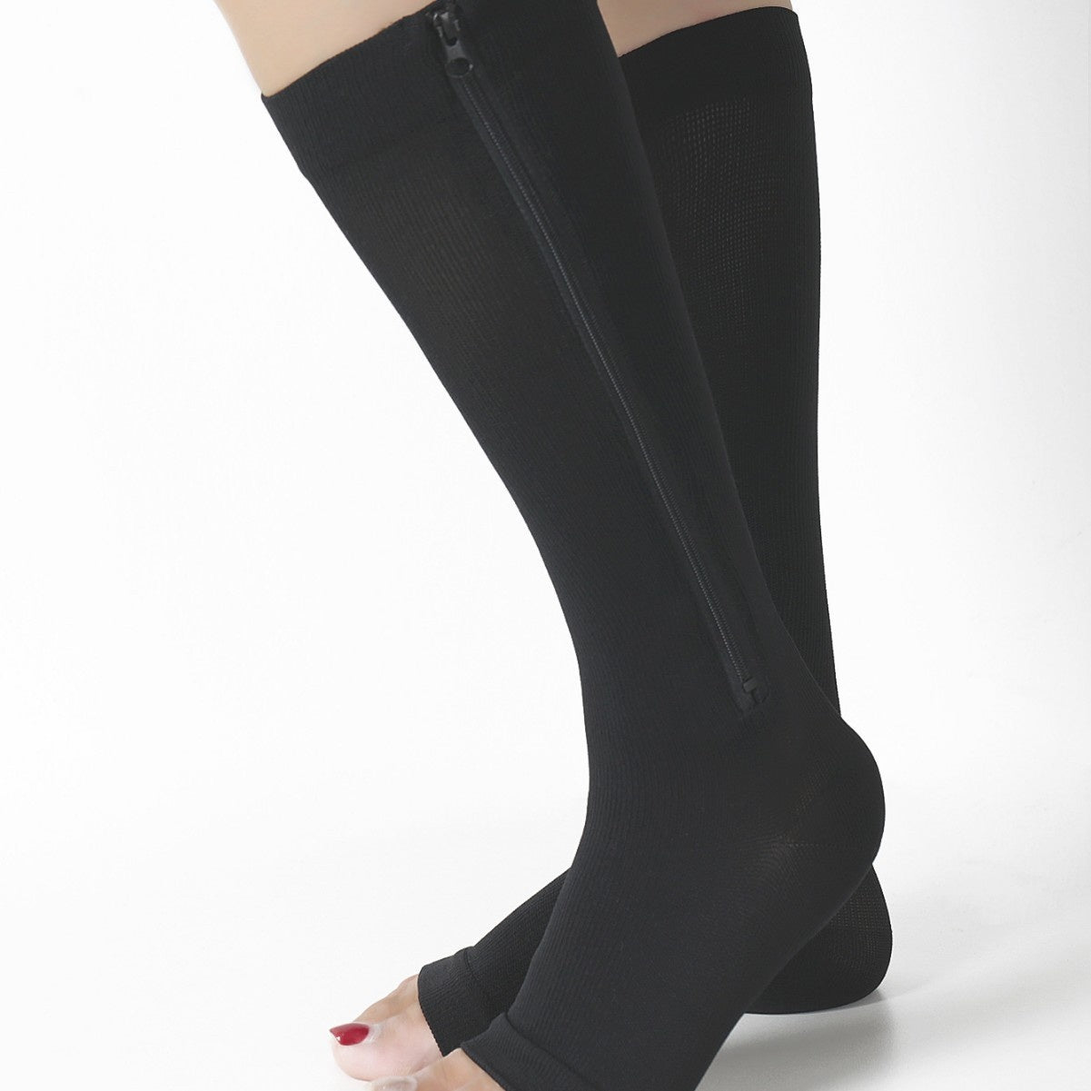 Zipper Compression Socks