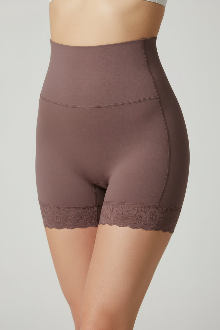 High-Waist Shaping Shorts