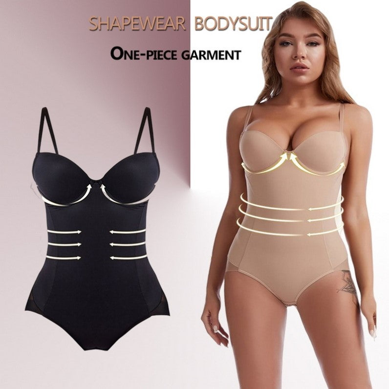 Shapewear Bodysuit with Built-in Bra