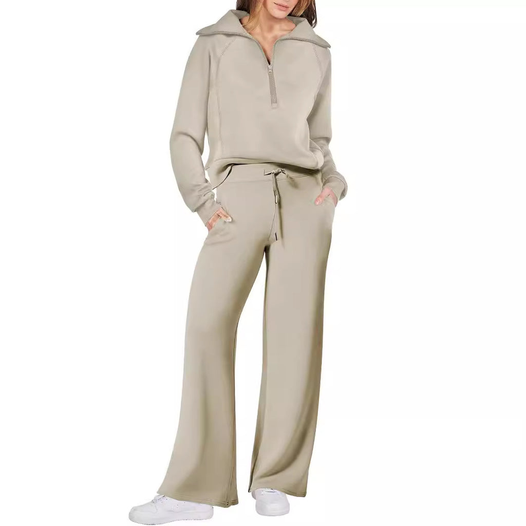 Seamless Activewear Tracksuit Set