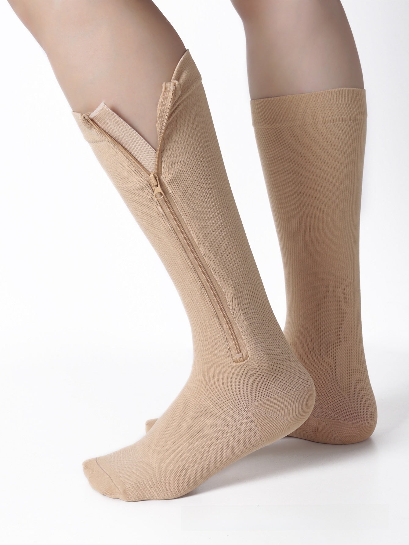 Zipper Compression Socks
