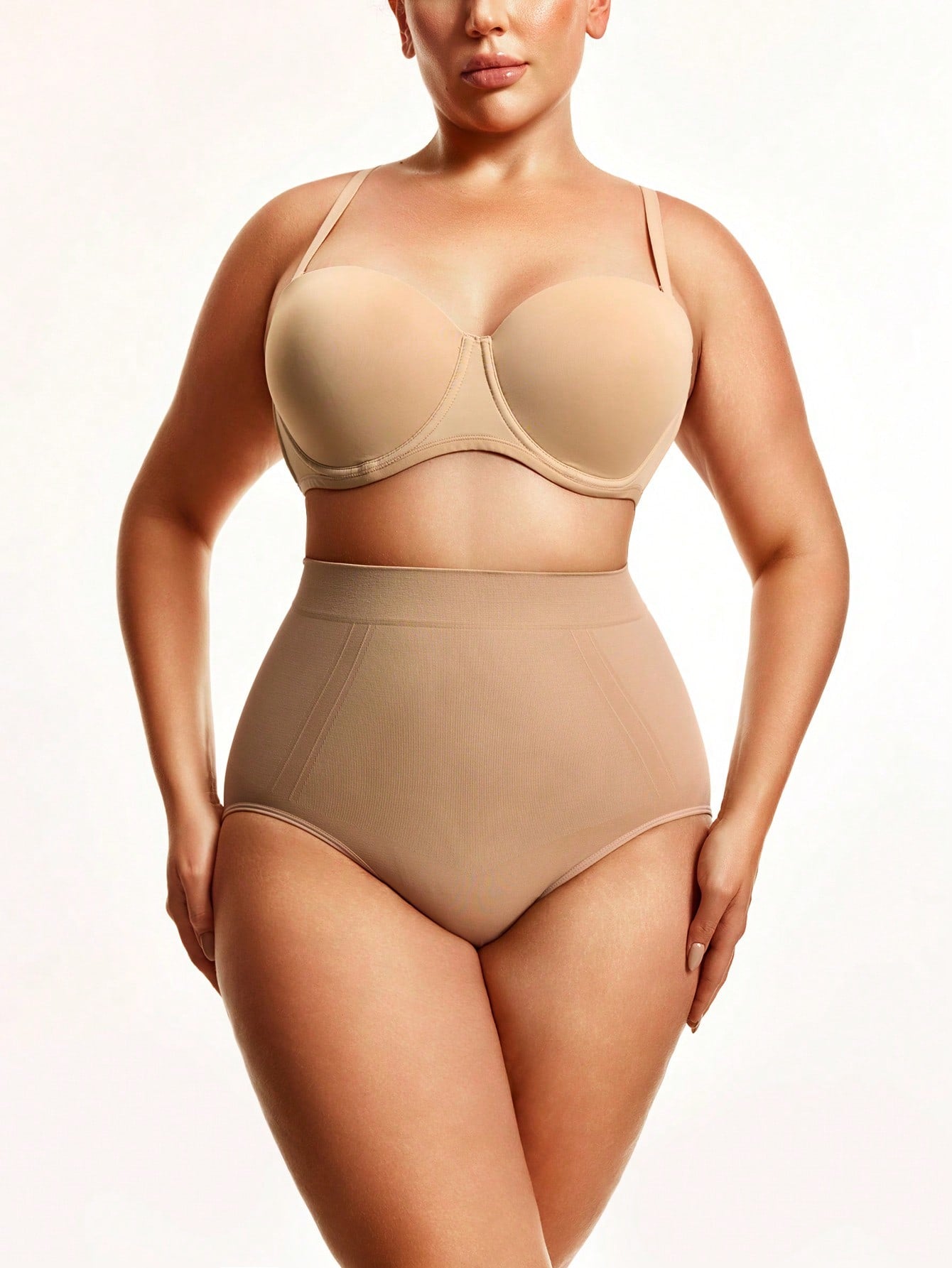 High-Waisted Shapewear Shorts For Women Tummy Control Butt Lifter Thigh Slimmer Seamless Body Shaper