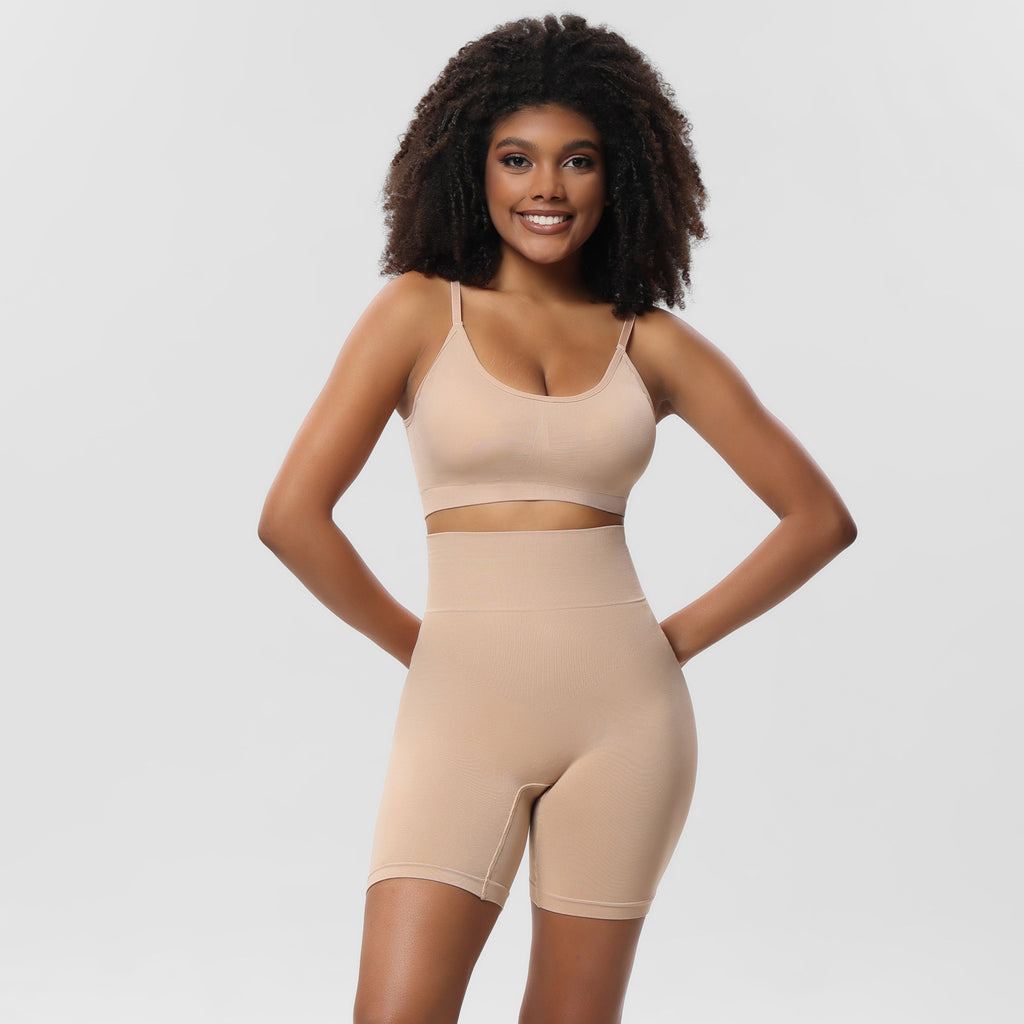 Halter sports bra set without steel rings