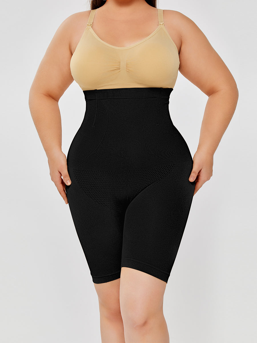Tummy Control Shorts Shapewear - High-Waist Body Shaper Shorts for Women