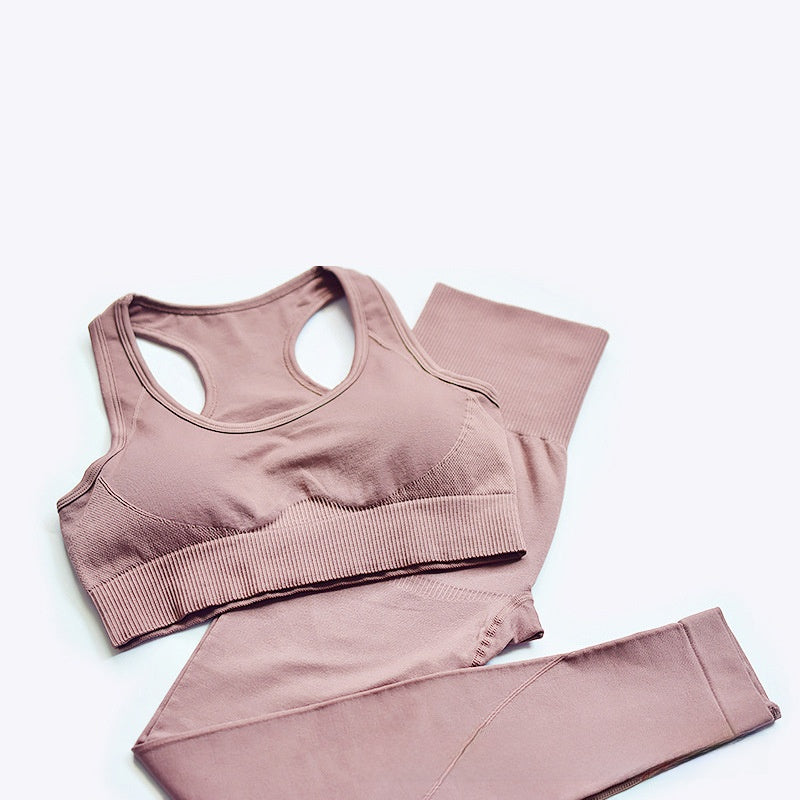 Seamless Sports Bra & Leggings Set