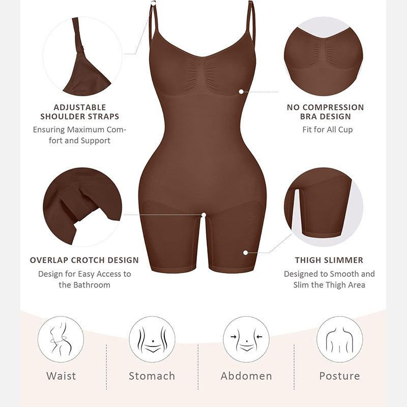 Seamless Tummy Control Hip Lift Shaper