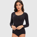 Long-Sleeve Shapewear Bodysuit - Elegant Lingerie Body Shaper for Women