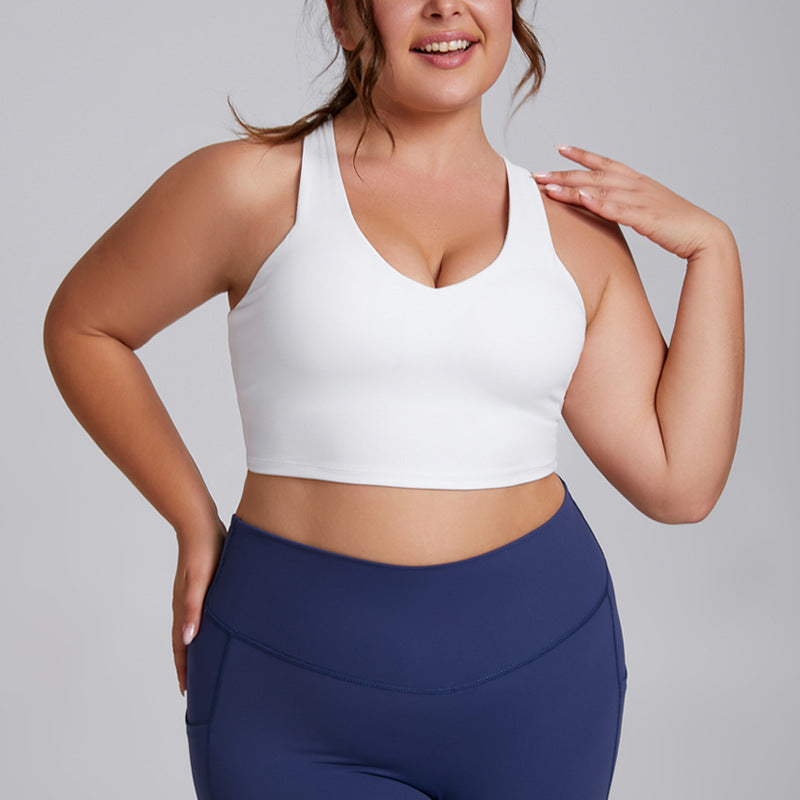 Plus-size yoga set