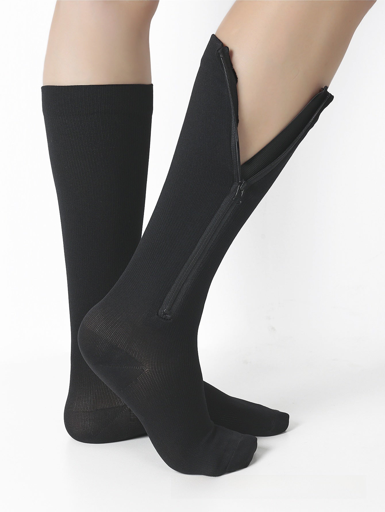 Zipper Compression Socks